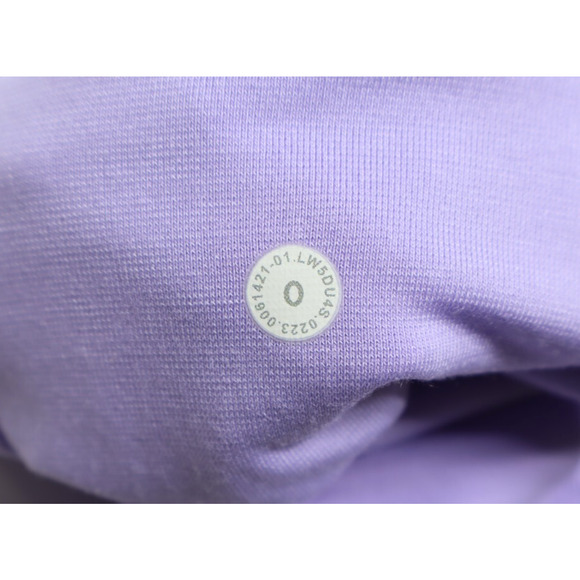 Lululemon Aligh High Rise Pant Sz 0 Pastel Lavender 25" Inseam Pockets - Picture 6 of 7